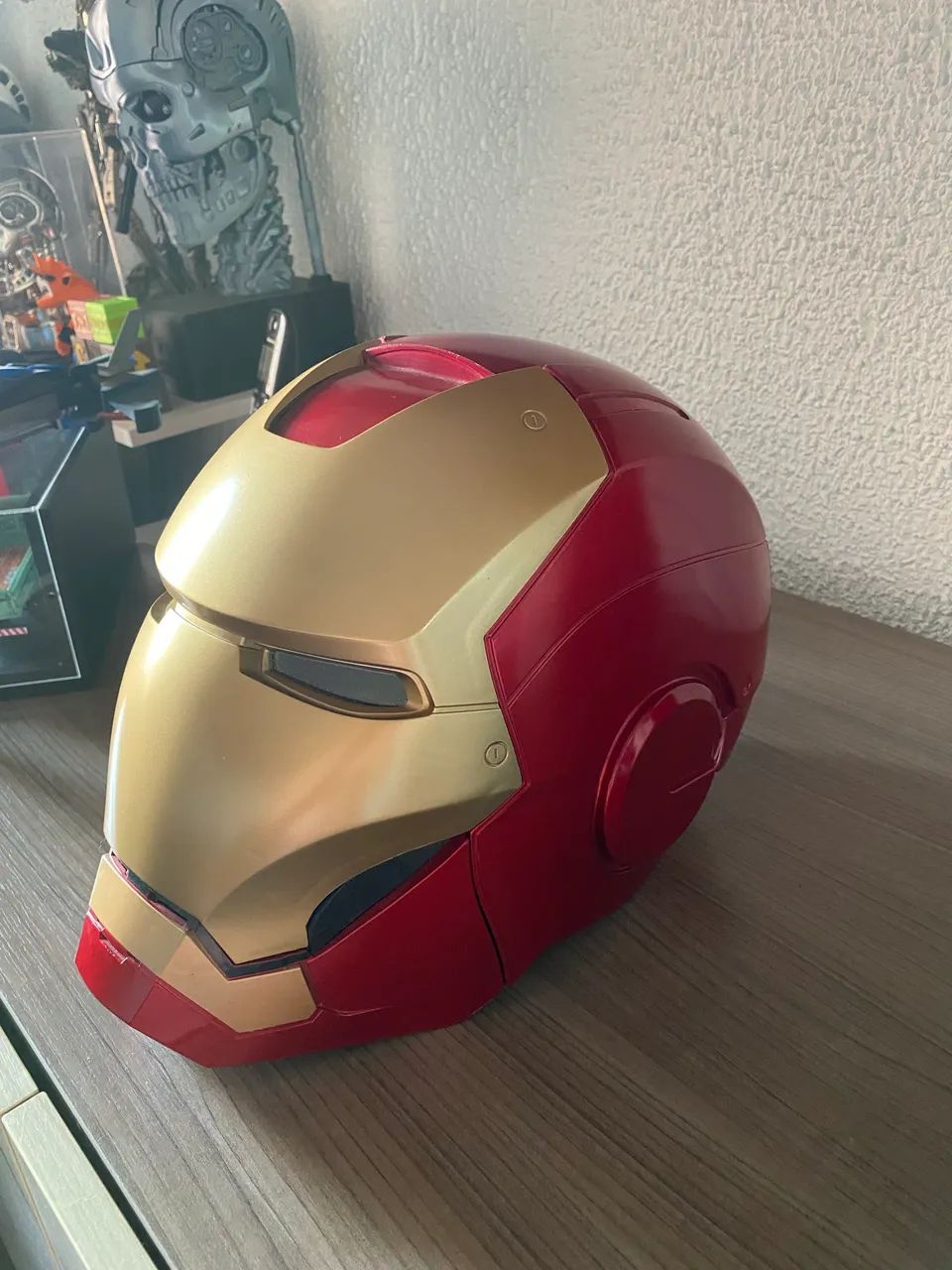 Capacete eletrônico homem de ferro  - Foto 4