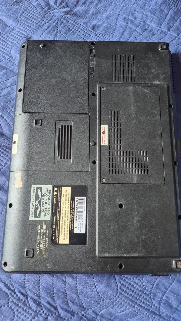 Notebook CCE Intel Core 2 Duo 2GB Sem HD e Sem Fonte<br> - Foto 4