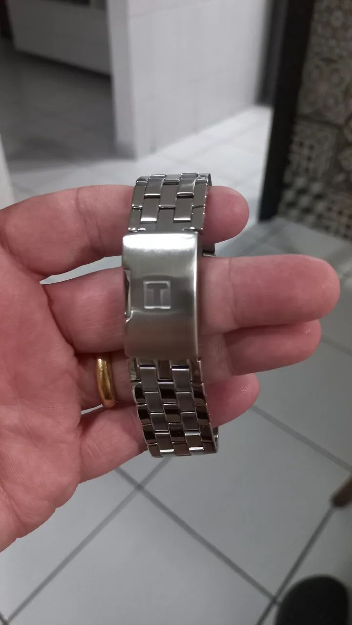 RELÓGIO (TISSOT) *TXL* -ANALÓGICO- #MOSTRADOR PRETO#  - Foto 5