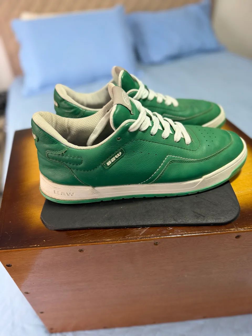 BAW Five Casual Couro Verde Original - Foto 5