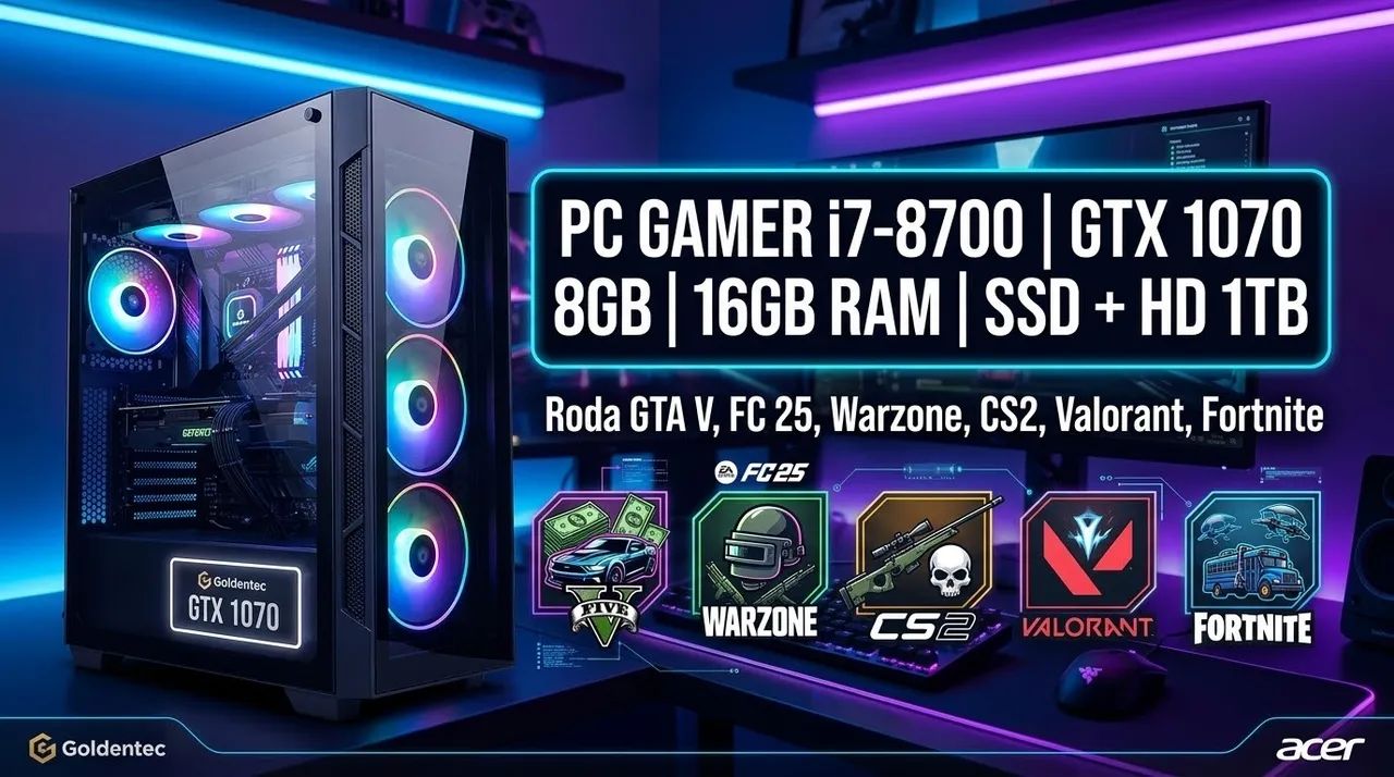 Pc gamer completo  - Foto 2