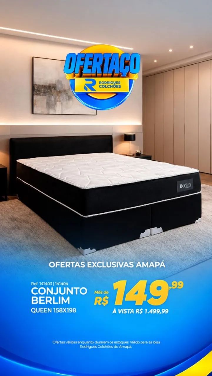 CONJUNTO CAMA BOX : CASAL , QUEEN E SUPER KING 