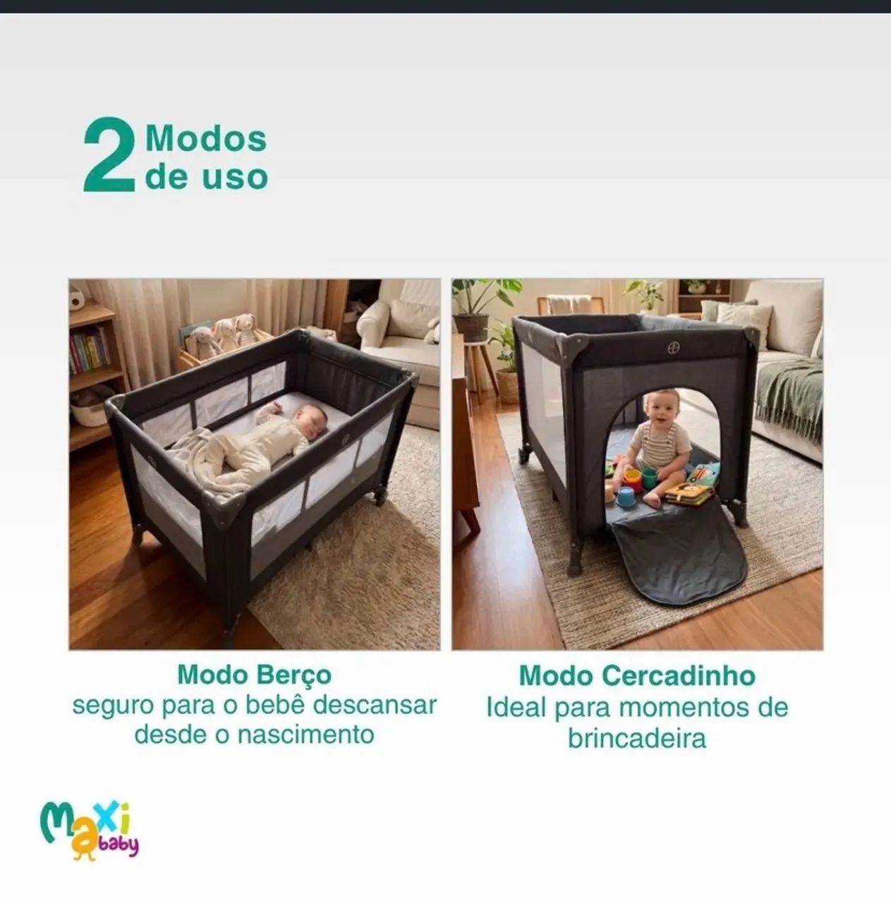 Cercadinho maxibaby - Foto 3