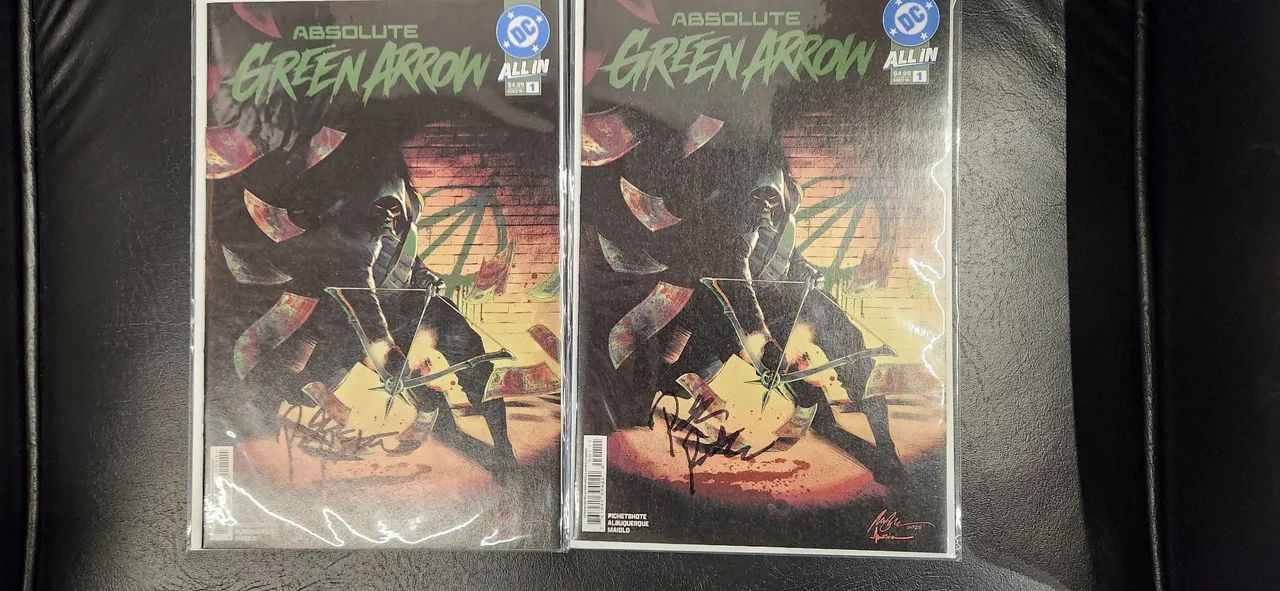 Absolute Green Arrow Autografado - Foto 5