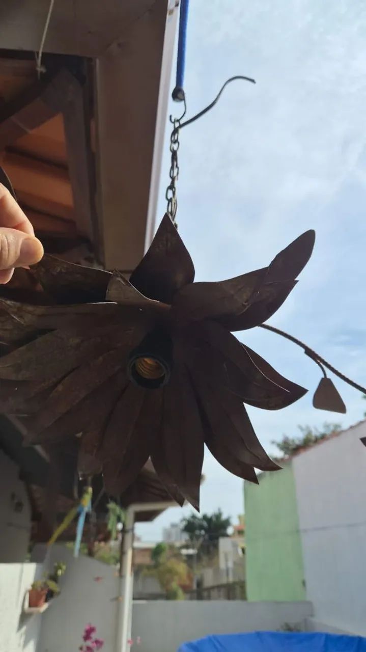 Lustres feito a mão rústicos  - Foto 4