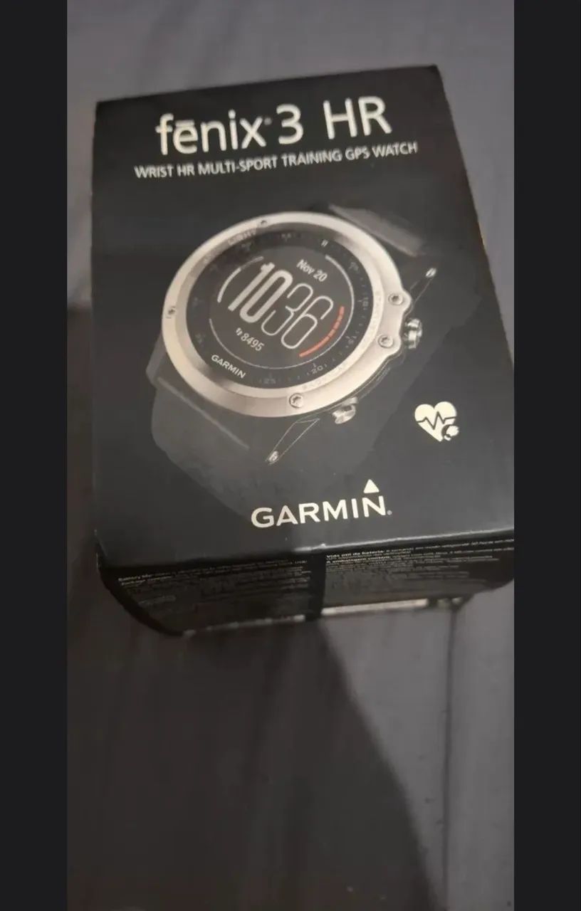 Relógio Garmin Fênix 3 HR - Foto 3