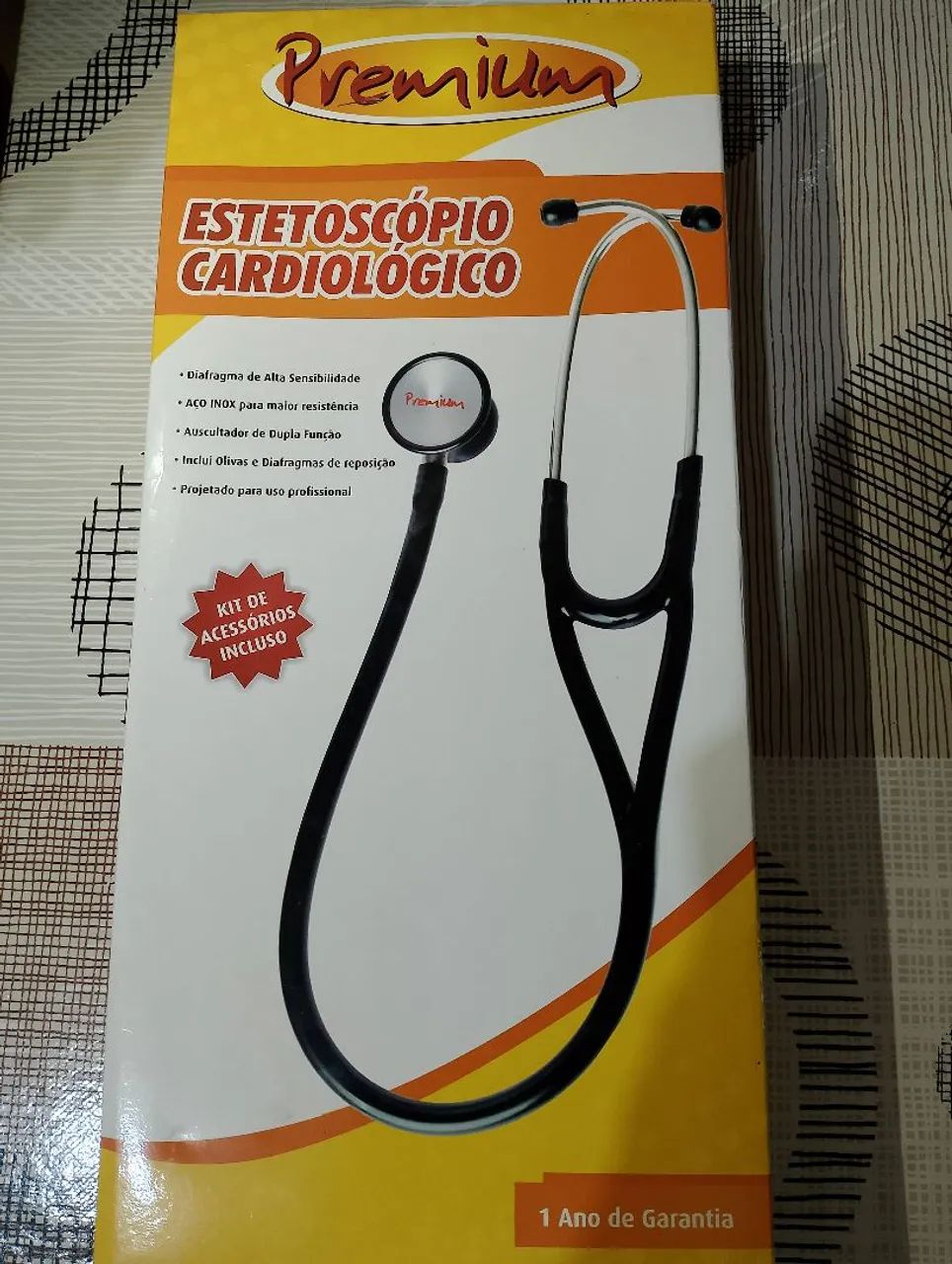 Estetoscópio Premium Cardiológico 