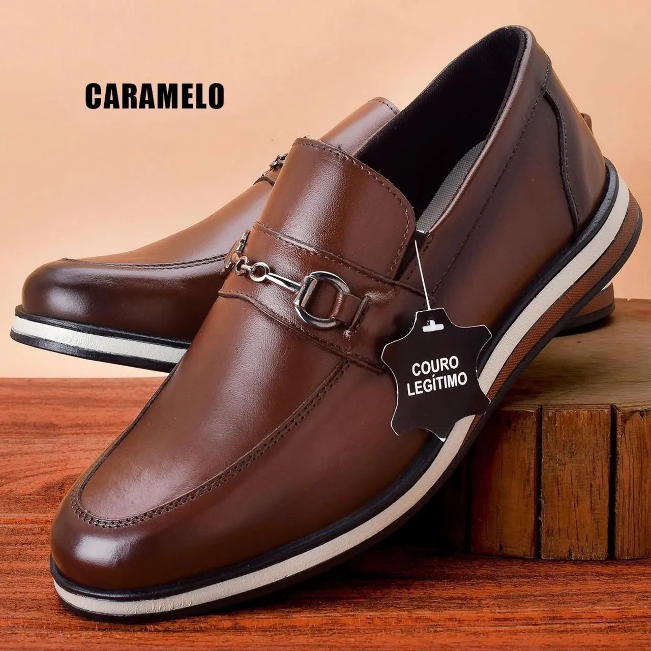 Sapatos mocassim masculino 