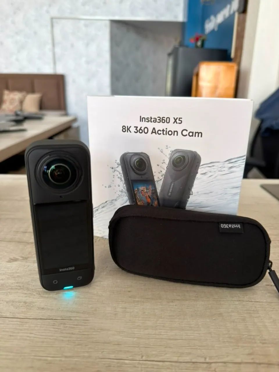Câmera Insta360 X5 - Foto 4