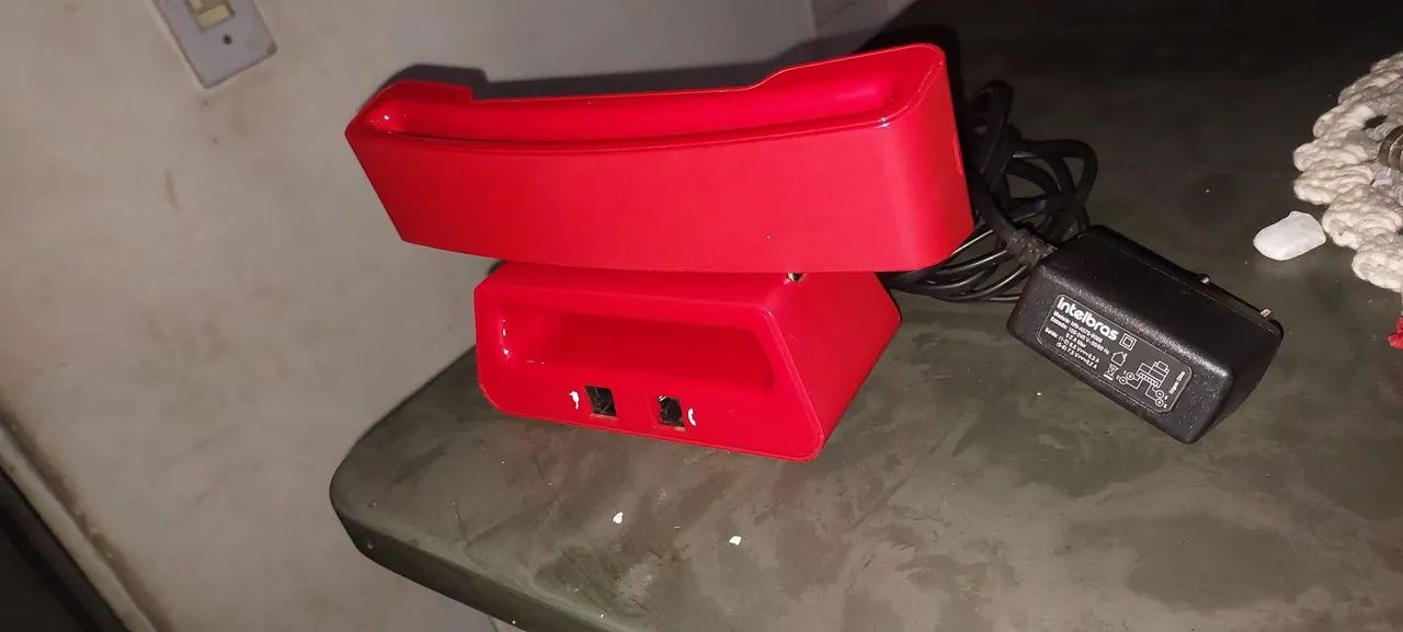 Telefone sem fio intelbras retrô 