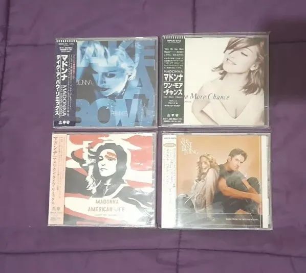 Madonna LOTE de CDs JAPAN EDITION com OBI e Bônus Tracks. 