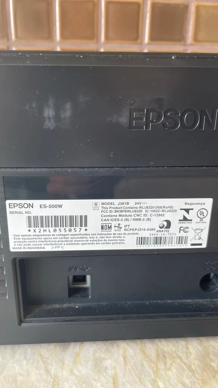 Scanner Epson WorkForce ES-500W - Foto 3
