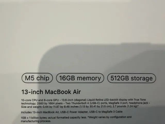 MacBook Air 13 Inch (M5) 2026 Sky Blue - Foto 3