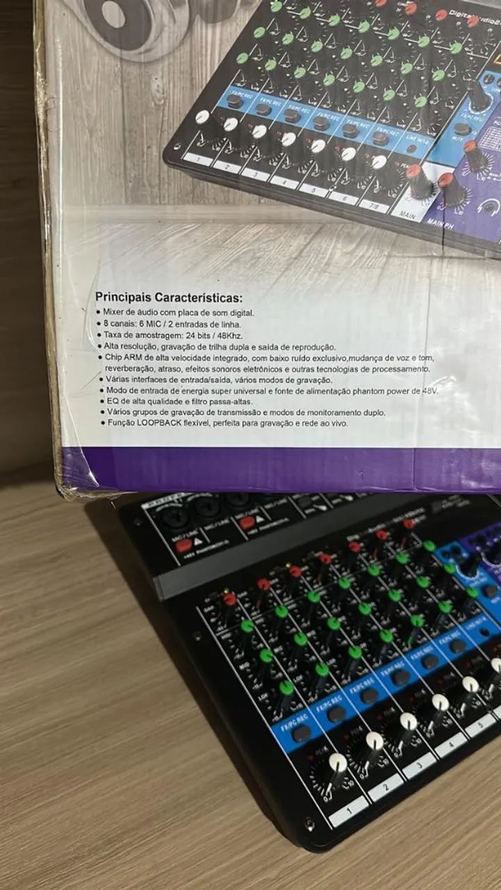 Mesa de Som Teyun A8 - Foto 3