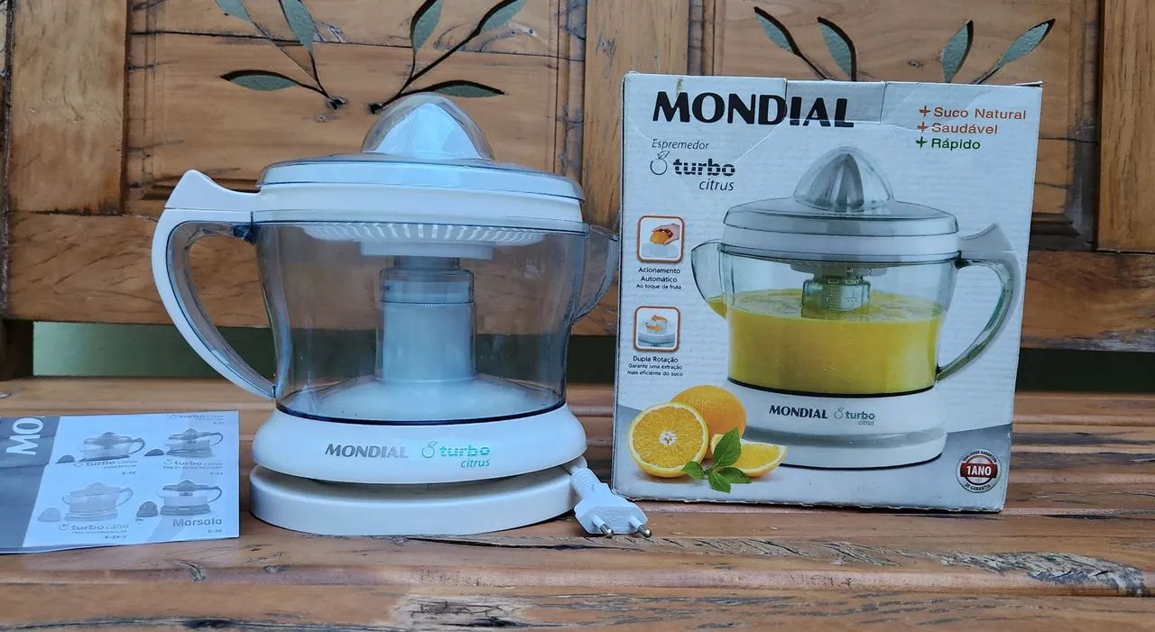 Espremedor de frutas Turbo Citrus Mondial - Foto 2