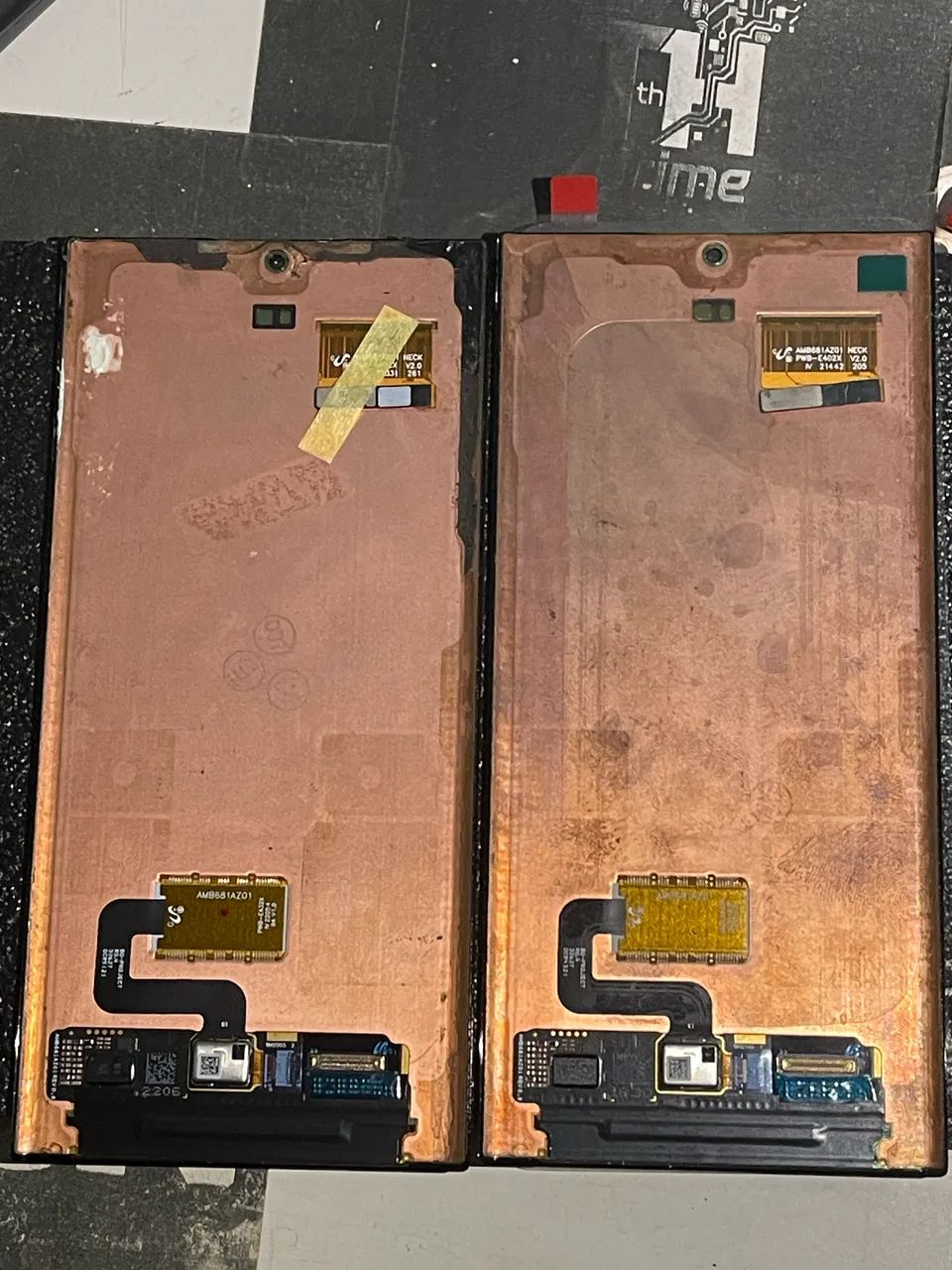 Tela Samsung S22 ultra original sem detalhes - faço envio/Olx pay