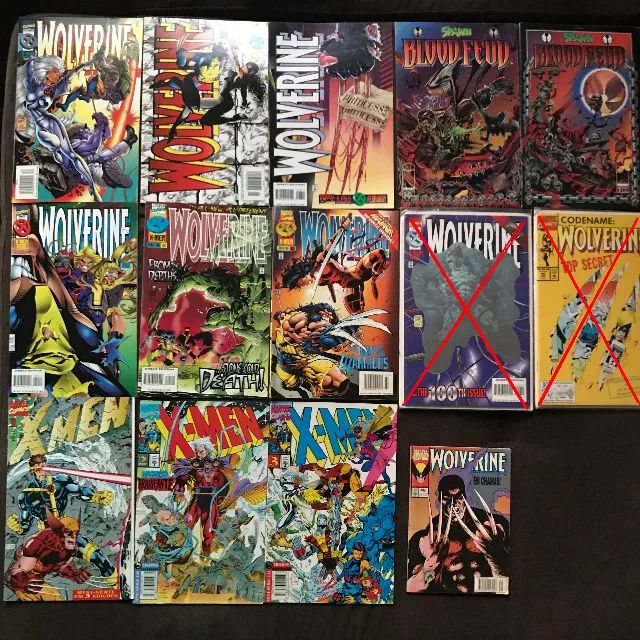 Lote Coleção HQs Gibis Quadrinhos Marvel Dc Spawn Importados e Raros - Foto 3
