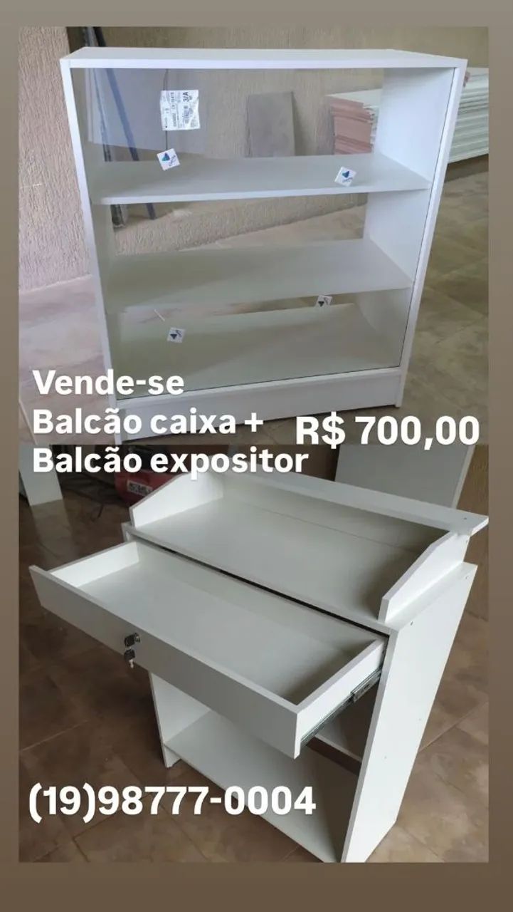 Balcão caixa 
