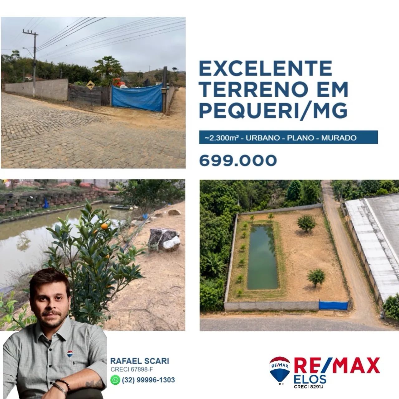 Excelente terreno em Pequeri/MG