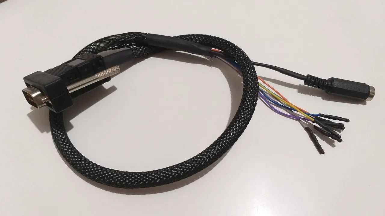 Cabo Universal iO Terminal iO Prog Para Leitura Programação Módulo Ecu Conector Db9 Zn Sp - Foto 2