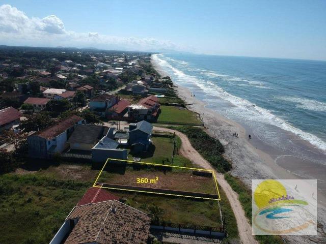 Terreno em Itapoá sc frente para o mar balneário cambiju! - Foto 4