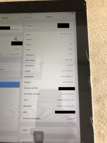 Apple IPad 4 (retina) 64gb wi-fi e celular (ótimo estado)