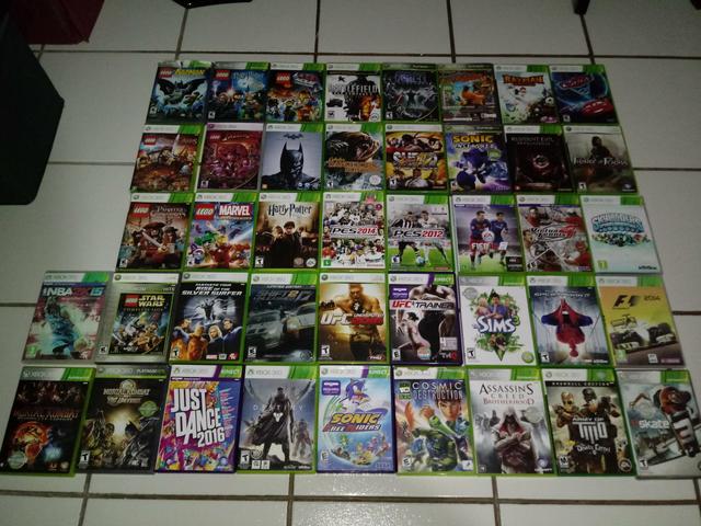 Xbox 360 com kinect + 42 Jogos (aceito propostas) - Foto 2