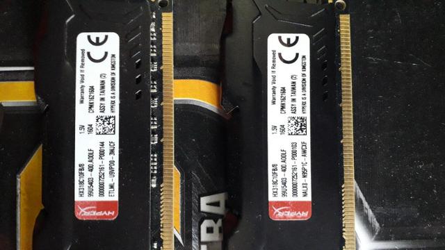 Memórias HyperX Fury 16GB (2x8GB) ddr3 1866Mhz - Foto 3