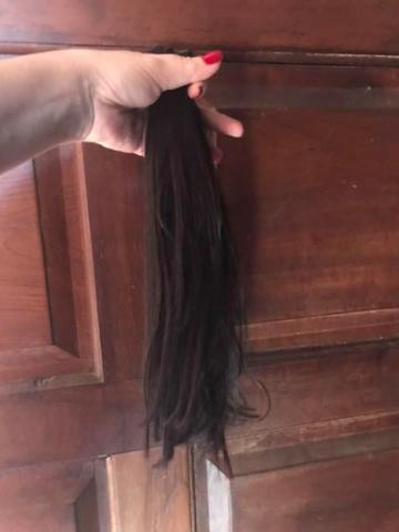 Cabelo humano 42 cm - Foto 2