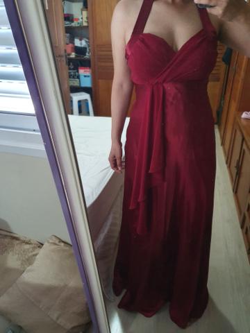 Vestido longo de festa
