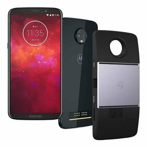 Celular Motorola Z Play com projetor 34GB ROM + 64GB sdcard - Foto 3