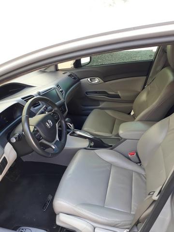 Honda Civic 2.0 LXR com kit multimídia original Honda 2013 - 2014 - Foto 13