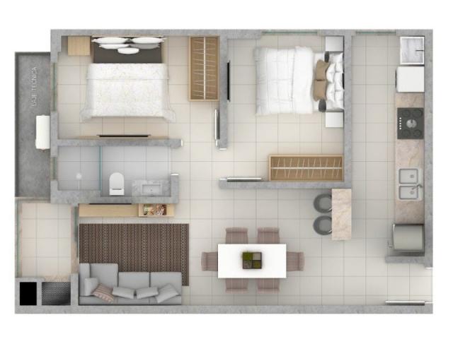Apartamento à venda com 2 dormitórios em Costa e silva, Joinville cod:SM622 - Foto 8