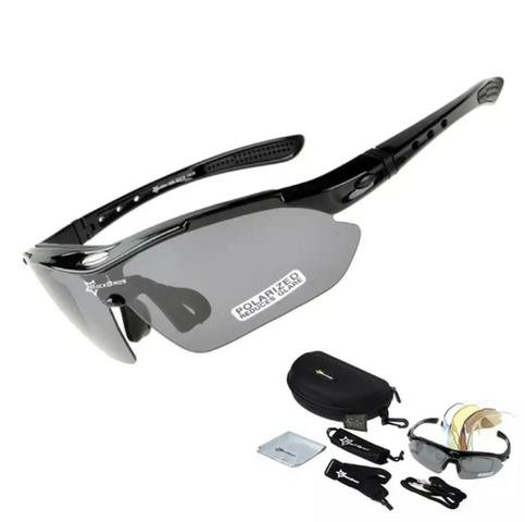 Kit Óculos 5 Lentes UV, 1 lente Polarizada Rockbros