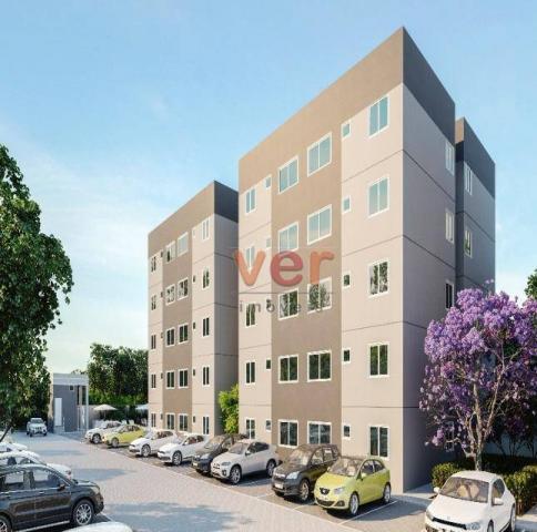 Apartamento à venda no centro da Caucaiapor R$ 124.990 - Padre Romualdo - Caucaia/CE