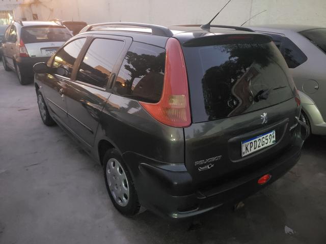 Peugeot 206 sw 2008 presence 1.4 8v flex+gnv+completíssimo+revisado+novíssimo! - Foto 4