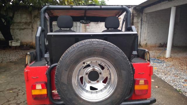 Jeep Willys 1977 4X4 Com Reduzida - Foto 2