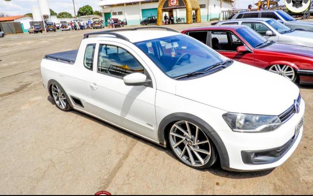 Saveiro trend 1.6 2014 suspensão a ar - Foto 2