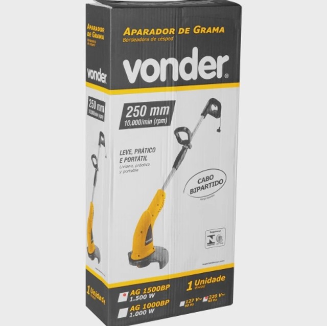 Aparador de Grama Ag1500Bp 220V 1500w Vonder - Foto 3