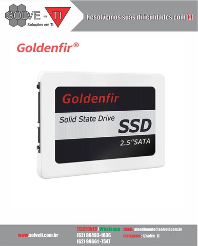 SSD da Goldenfir, lacrado !