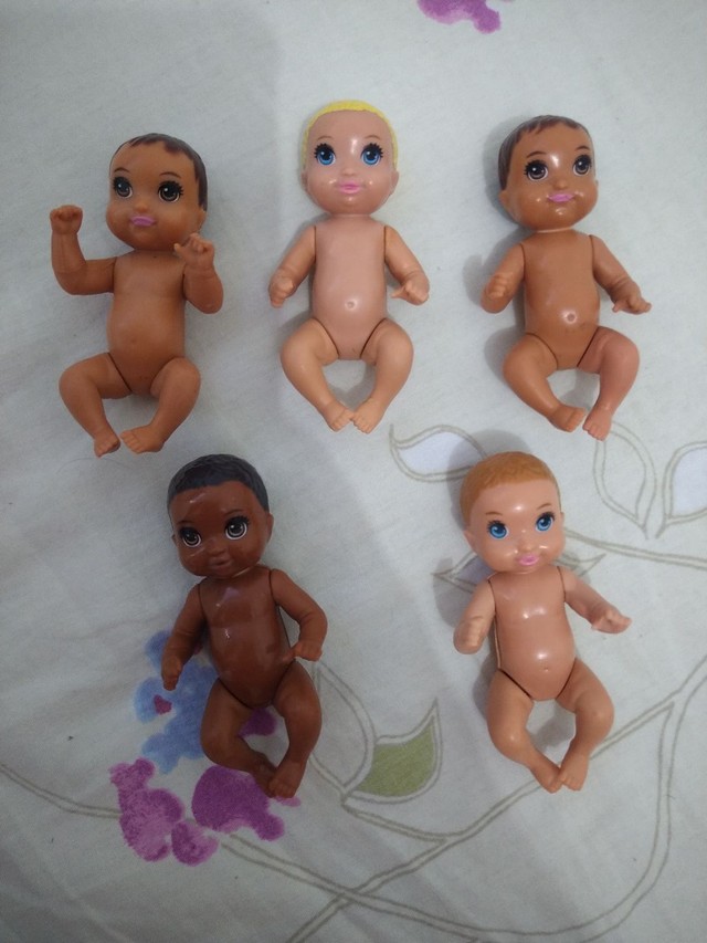 Bebês barbie coleção Babysitters mattel
