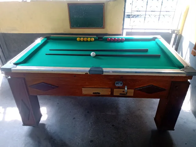 MESA DE SINUCA TRADICIONAL PARA BAR 2,20 X 1,30 M – SNOOKER BOENG