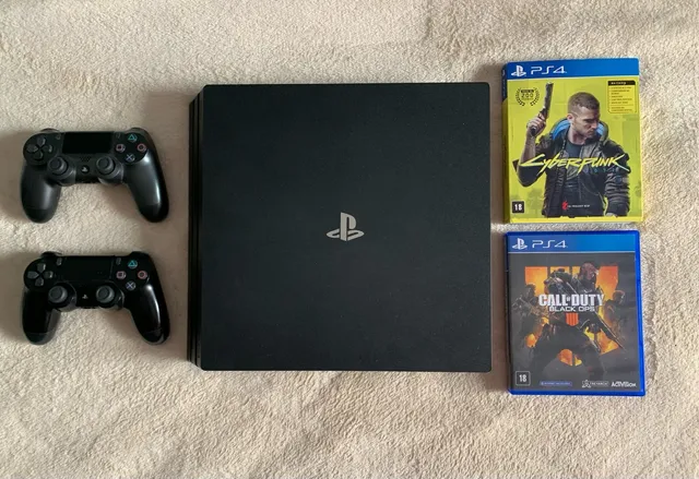 Vendo - Playstation 4 Pro 1Tb CUH-7115B com um ou dois controles, com ou  sem jogos e pouco usado