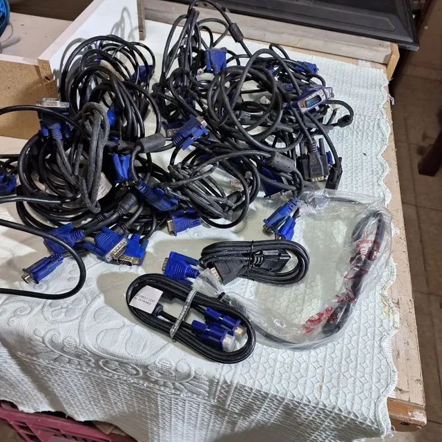 Cabos vga. Valor unitário  - Foto 5