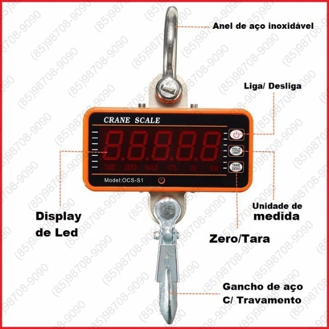 Balança 1.000kg 1000kg mil kg - Foto 6