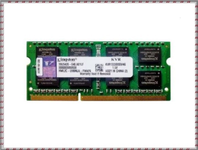 Memória RAM 1333Mhz 4GB 1 Kingston KVR1333D3S9 - Notebook - Foto 2