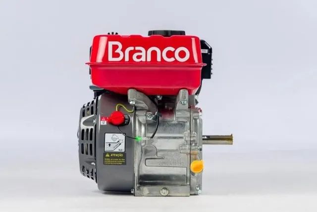 Motor à Gasolina 5,5CV 4T sem Alerta de Óleo B4T-6.5H - Branco - Foto 2