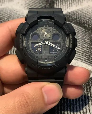 Relógio Casio G-shock Ga-100 Masculino Preto Original - Foto 5
