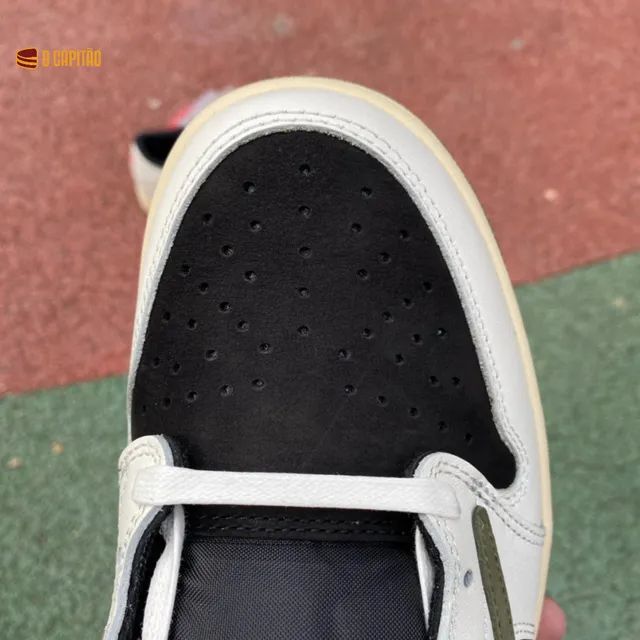 Air Jordan 1 Low  X Travis Scott "Olive - Foto 4