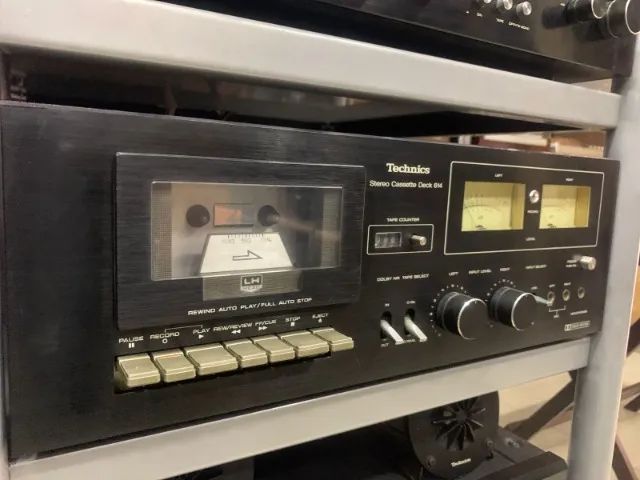 Conjunto Technics - Tape Deck Modelo 614 E Receiver Sa-5047p